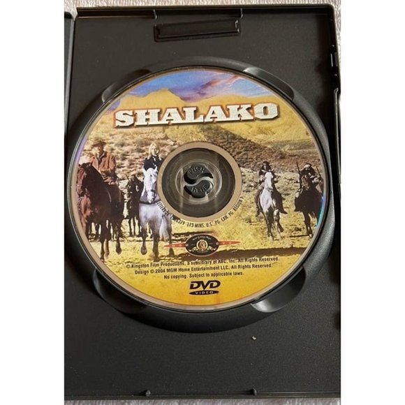 Shalako (DVD, 2004) Sean Connery Brigitte Bardot Western Legends - Picture 3 of 4